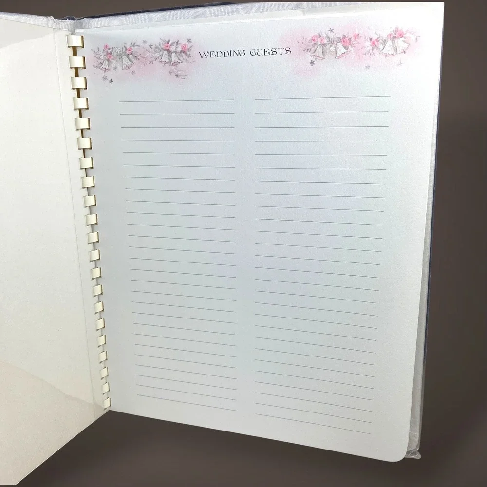 Hallmark Wedding Memory Book Photo Scrapbook Album New Box 1970s Vintage